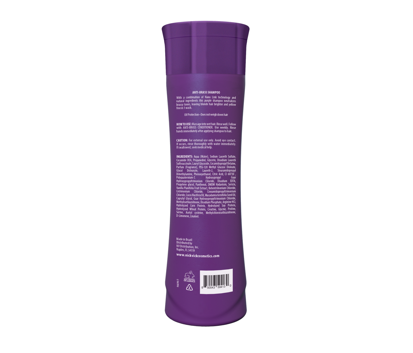 Anti-Brass Purple Shampoo For Blondes