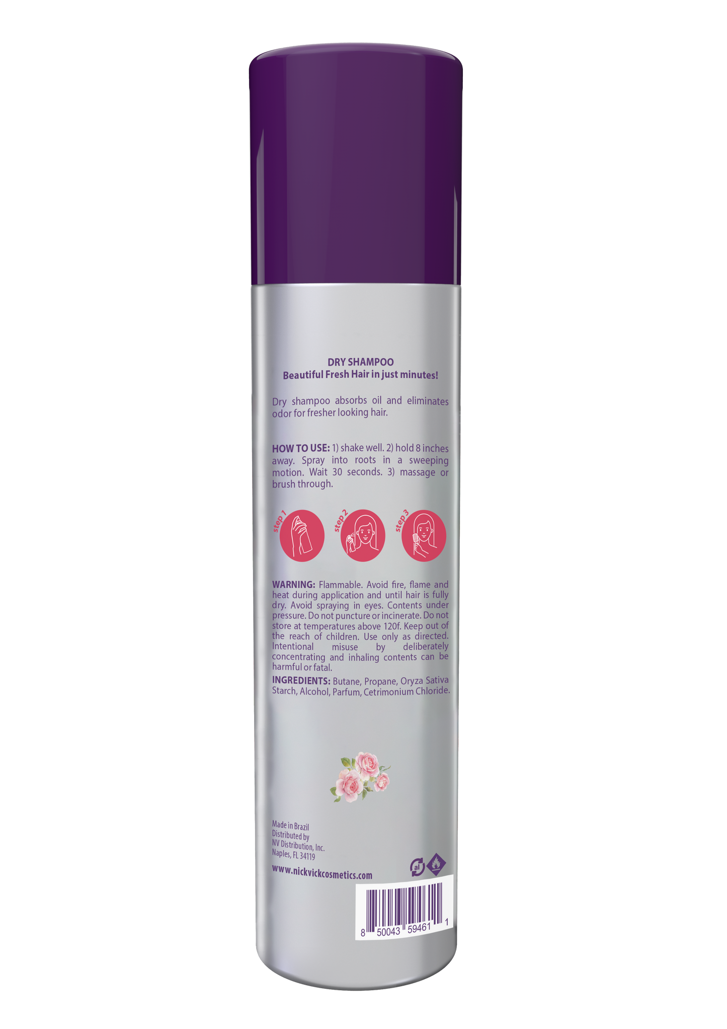 Rose Dry Shampoo